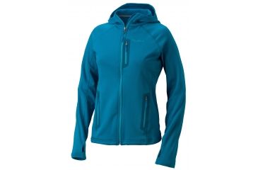 Image of Marmot Stretch Fleece Hoody - Womens-Dark Atomic-Small