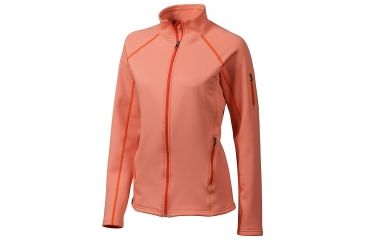 Image of Marmot Stretch Fleece Jacket - Women's-Melon Blush-Medium