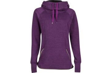 Image of Marmot Tashi Hoody - Women's-Deep Plum Heather-Large