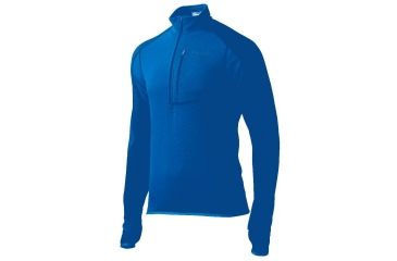 Image of Thermo 1/2 Zip - Mens-Peak Blue/Dark Sapphire-Large