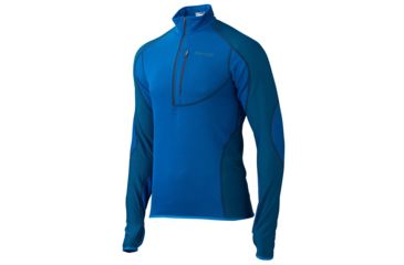Image of Marmot Thermo 1/2 Zip - Mens-Black-Large