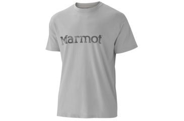 Image of Marmot Transport Tee - Men's-Granite-Small
