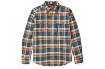 Image of Marmot Tromso Midweight Flannel Long Sleeve - Mens, Stargazer, Large, 33320-1996-L