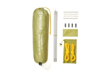 Image of Marmot Tungsten UL Hatchback Fly - 2 Person, 3 Season, Wasabi, One Size, 37840-4207-ONE