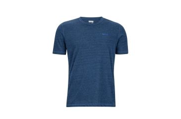 Image of Marmot Vance Short Sleeve T-Shirt - Mens, Vintage Navy Heather, L 63220-2829-L
