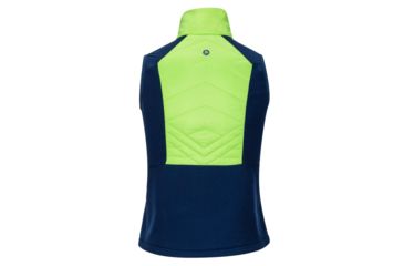 Image of Marmot Variant Hybrid Vest - Womens, Vibrant Green/Arctic Navy, Medium, 79850-VG/AN-M-DEMO