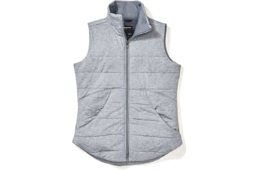Image of Marmot Visita Insulated Vest - Womens, Steel Onyx Heather, Small, 47530-8702-S