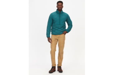 Image of Marmot WarmCube Active Alt HB 1/2 Zip Jacket - Mens, Dark Jungle, Small, M15034-22261-S
