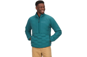 Image of Marmot WarmCube Active Alt HB 1/2 Zip Jacket - Mens, Dark Jungle, Small, M15034-22261-S