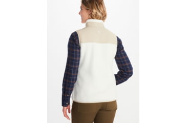 Image of Marmot Wiley Polartec Vest - Womens, Papyrus/Sandbar, Small, M13189-20711-S