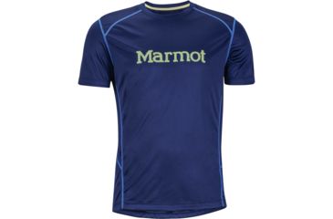 Image of Marmot Windridge with Graphic SS, Arctic Navy/Bahama Blue, M, 63170-3956-M
