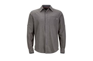 Image of Marmot Windshear Long Sleeve Shirt - Mens, Cinder, L 43260-1415-L