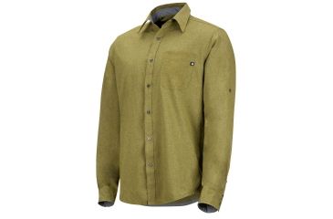 Image of Marmot Windshear Long Sleeve Shirt - Mens, Military Green, L 43260-4050-L