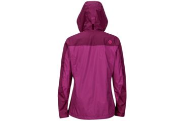 Image of Marmot Womens PreCip Jacket, Purple Orchid/Deep Plum, L, 46200-6921-L