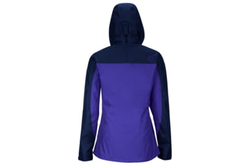 Image of Marmot Womens PreCip Jacket, Royal Night/Arctic Navy, XS, 46200-3877-XS
