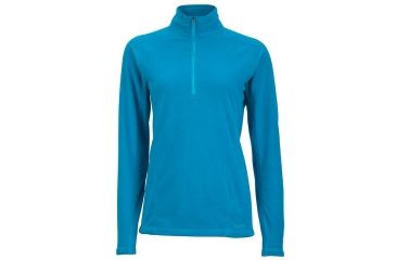 Image of Marmot Womens Rocklin 1/2 Zip, Aqua Blue, L, 88990-2509-Aqua Blue-L