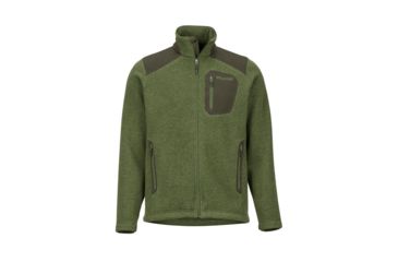 Image of Marmot Wrangell Jacket - Mens, Bomber Green/Forest Night, Large, 83120-4906-L