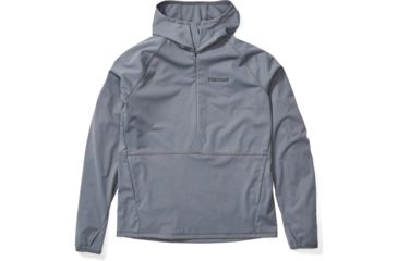 Image of Marmot Zenyatta 1/2 Zip Hoodie - Mens, Steel Onyx, Small, 81330-1515-S
