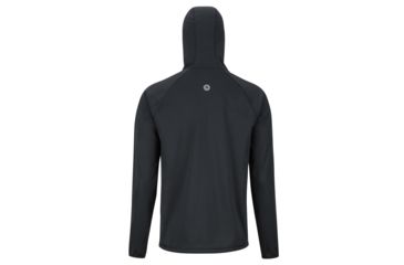 Image of Marmot Zenyatta 1/2 Zip Hoody - Mens, Black, Small, 81330-001-S