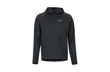 Image of Marmot Zenyatta 1/2 Zip Hoody - Mens, Black, Small, 81330-001-S