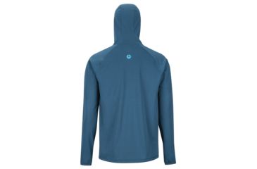 Image of Marmot Zenyatta 1/2 Zip Hoody - Mens, Denim, Medium, 81330-200-M