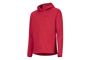 Image of Marmot Zenyatta 1/2 Zip Hoody - Mens, Team Red, Medium, 81330-6278-M