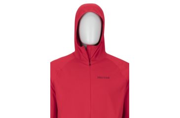 Image of Marmot Zenyatta 1/2 Zip Hoody - Mens, Team Red, Medium, 81330-6278-M