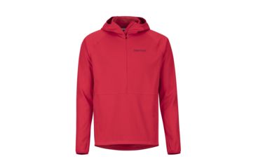 Image of Marmot Zenyatta 1/2 Zip Hoody - Men's, Team Red, 2XL, 81330-6278-XXL