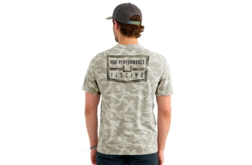 Image of Marolina DBA HUK Huk Drift Performance Short Sleeve Shirt Seagull Camo M, H1200736059M