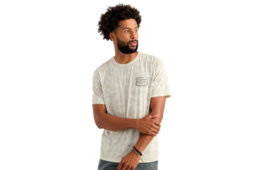 Image of Marolina DBA HUK Huk Drift Performance Short Sleeve Shirt Silver Birch Camo 2XL, H1200736-189-XXL
