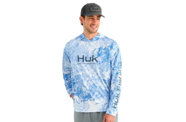 Image of Marolina DBA HUK Huk Mossy Oak Pursuit Performance Hoodie MO Regatta 2XL, H1200611-431-XXL