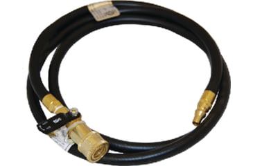 Image of Marshall Excelsior Quick Disconnect Lp Hose 72 Female QD x 1/4 QD Nipple, 72in, MER14TCQDMP-72P