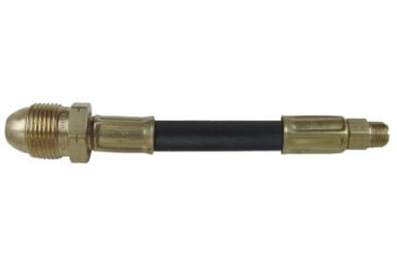 Image of Marshall Excelsior Thermoplastic Pigtail Excess Flow Pol x 1/4 M Inverted Flare 20 Oal, MER401-20