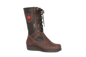 Image of Martino Canada Canadian Winter Highboot - Women's, Bordo/Black, 7.5 US, 164705 BORDO-BLACK 7.5 W