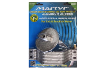 Image of Martyr Aluminum Anode For Yamaha High Performance 200 300 Hp Outboard, CMYHP200300KITA