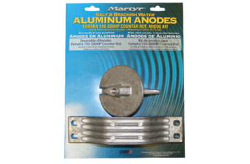 Image of Martyr Aluminum Anode Kit For 150 Hp Yamaha Outboard Counter Rotation, CMY150CRKITA