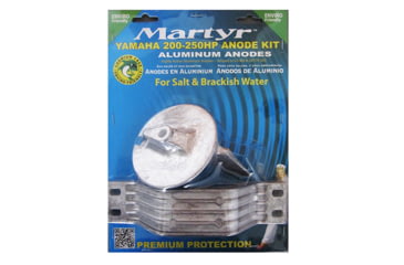 Image of Martyr Aluminum Anode Kit For Yamaha 200 250 Hp, CMY200250KITA