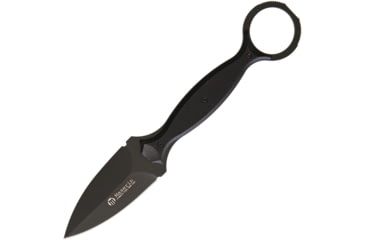 Image of Maserin Neck Knife N690 G10 Fixed Blade Knife, Neck Knife, 7.5in Overall, 2.75in Black N690 SS Spear Point Blade, Black G10 Handle, Tec Lock Belt Clip Attachment, Black Kydex Sheath, Black, 922/T