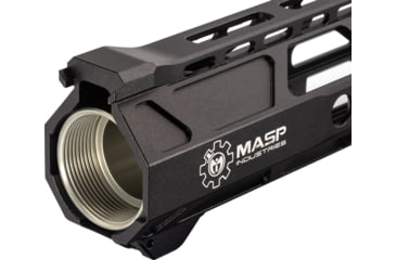Image of MASP Industries Elite AR-15 Handguard, 15.5in, Black, MASPGUHG155BLK