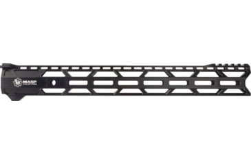 Image of MASP Industries Elite AR-15 Handguard, 15.5in, Black, MASPGUHG155BLK