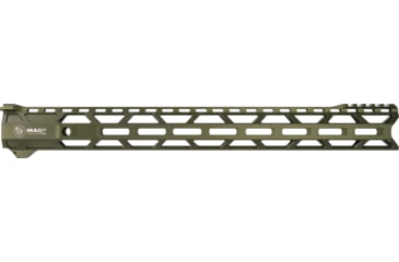 Image of MASP Industries Elite AR-15 Handguard, 17.25in, OD Green, MASPGUHG175ODG