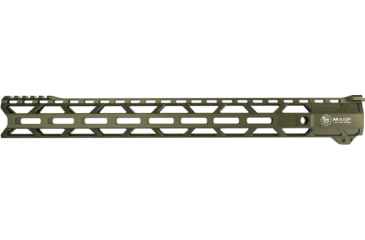Image of MASP Industries Elite AR-15 Handguard, 17.25in, OD Green, MASPGUHG175ODG