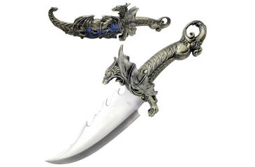 Image of Master Cutlery Fantasy Dragon Knife Display 16&quot; Overall HK-349