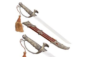 Image of Master Cutlery Fixed Blade, 20in, Stainless Steel Blade, Zinc Alloy Handle HK-2007