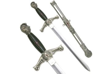 Image of Master Cutlery Fixed Blade, 21in, Stainless Steel Blade, Cast Metal Handle CK-156