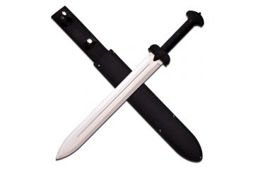Image of Master Cutlery Fixed Blade, 24in, Stainless Steel Blade, Black Nylon Fiber Handle SW-1276