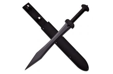 Image of Master Cutlery Fixed Blade, 24in, Stainless Steel Blade, Black Nylon Fiber Handle SW-1277