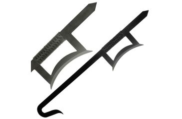 Image of Master Cutlery Fixed Blade, 33.25in, Stainless Steel Blade, Black Cord Wrapped Handle C-616B