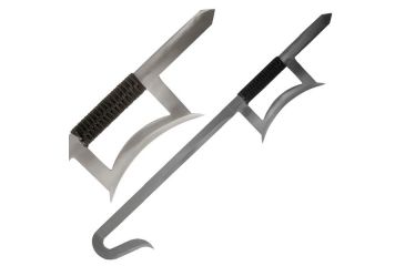 Image of Master Cutlery Fixed Blade, 33.25in, Stainless Steel Blade, Black Cord Wrapped Handle C-616S