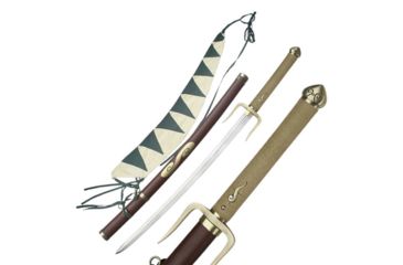 Image of Master Cutlery Fixed Blade, 40.5in, Stainless Steel Blade, Cord Wrapped Handle SC-001